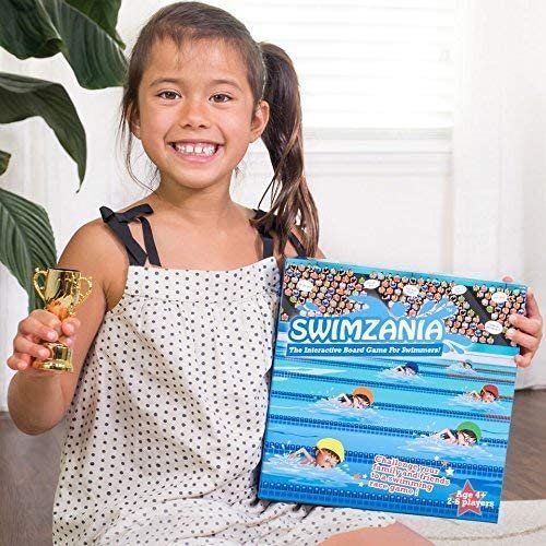 51Bb5ZE2YWL._AC_ Swim-Themed Family Board Game with Educational Race Questions