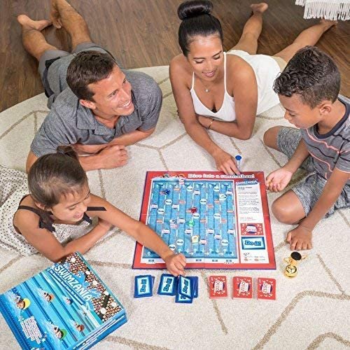 61nXg7TSfJL._AC_ Swim-Themed Family Board Game with Educational Race Questions