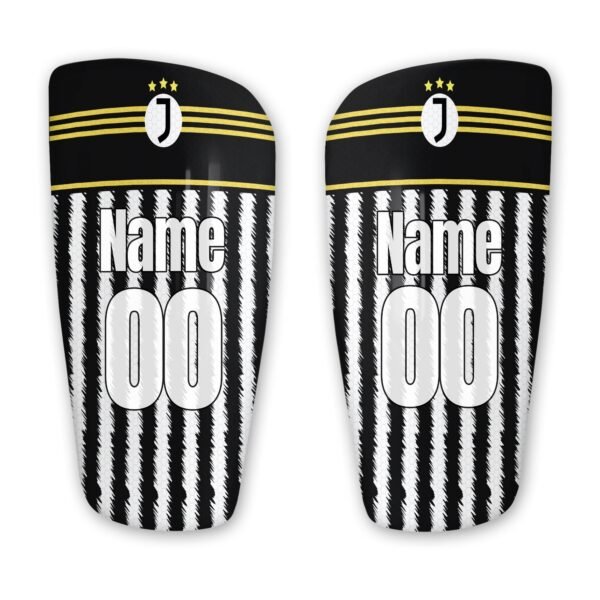 Personalised Shin Pad Football Club Design, Soccer Team, Foam Rubber, Plastic Leg Guards, Customised Gift
