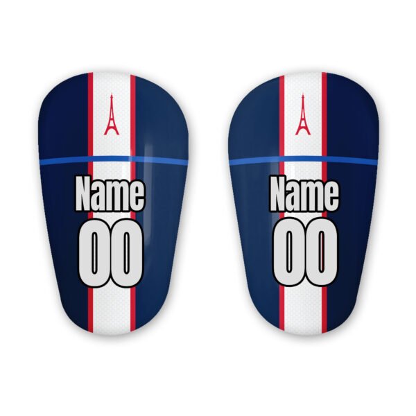 Customised Mini Shin Pad, France national Football Team, Personalised gift, Polypropylene Leg Guard, World Cup
