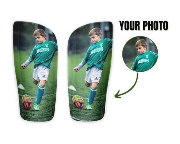Custom Photo Shin Pad and Sleeve for Soccer Football Lovers