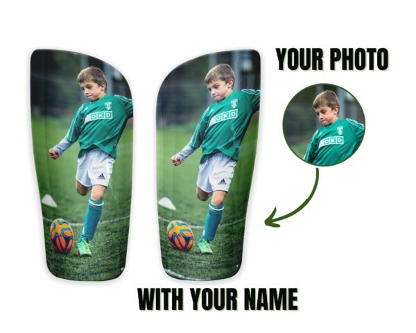 il_fullxfull.6860811017_au00.jpg Personalised Custom Football Shin Pads for Custom Protection + Shin Sleeve (extra), soccer kids gift shinpads Adult, shin guards U